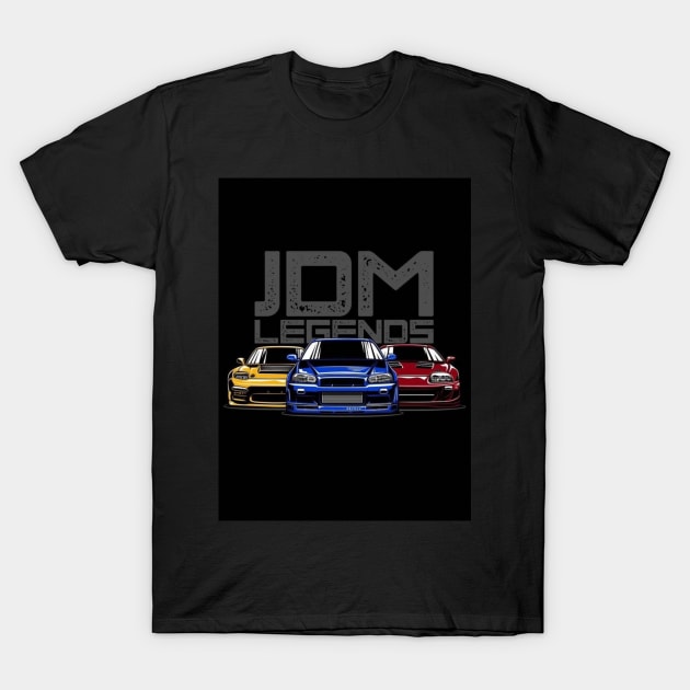 JDM LEGENDS T-Shirt by LynxMotorStore